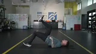 Strengthening the core: Glute Bridge