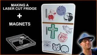 Make a Mini Fridge and Magnet display with your Laser Engraver (Diode or Co2)