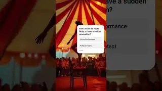 #greatest #circus #political #protest #suddenly