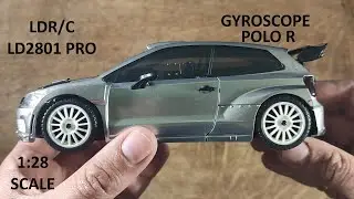 LDRC LD 2801 PRO RC Drift Car Polo R 1:28 4WD Gyroscope - TEST -