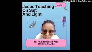 Jesus Teaching On Salt And Light