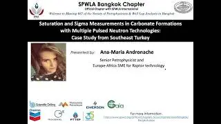SPWLA Bangkok - Saturation and Sigma Measurements in Carbonate Formations