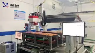 #HuiYaoLaser  6000W Lithium Battery Module Laser Welding Machine