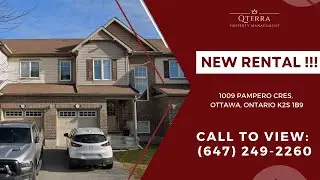 GORGEOUS 3-BEDROOM FREEHOLD TOWNHOUSE WITH MODERN FINISHES $2475