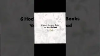 6 hockey Romance series you need to read 📖✨🏒 #hockey #books #booktok #bookrecommendations #romance