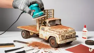 Restoration of a Classic 1961 Tonka Camper Truck | Back to Life After Decades