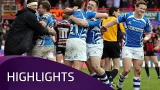Gloucester Rugby v Newport Gwent Dragons (QF4) Highlights &ndash; 09.04.2016