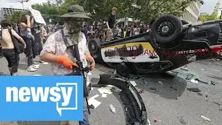 Experts: Extreme Right Is Infiltrating George Floyd Protests