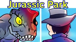 Friday Night Funkin' VS Jurassic Park: T-Rex Breakout (FNF Mod/Hard) (Tyrannosaurus/Dinosaurs)