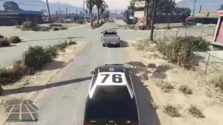 Police patrol 1 of sandy shores.