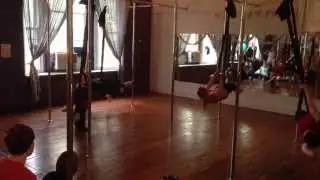 Aerial Flow - Pol-arise Newcastle Xmas Party