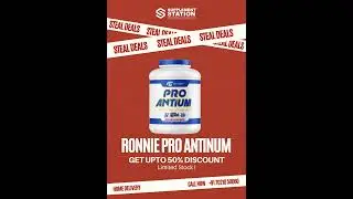 🔥 Supplement Station Steal Deal 🔥Get Ronnie Coleman Signature Series Pro Antium &ndash; 5.6lbs 🏋️&zwj;♂️🍪