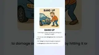 Bang Up - English Phrasal Verbs #phrasalverbs #vocabulary #bangUp #english #learnenglish