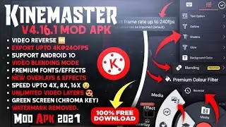 Kinemaster mod apk 2021 V 4.16.1 | without watermark and more