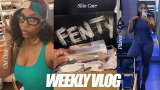 Weekly Vlog Club Pilates + Trying Fenty Skin Tinted Moisturizer | Amazon Fines 👗
