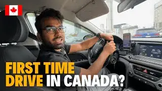 First Time Drive in Canada 🇨🇦 | Vlog 381 | Canada Vlog Hindi