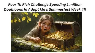 Poor to Rich Challenge Last Day Shopping Spree in Adopt Me's Summerfest Update Week 4!!