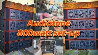 4x15 ka monster set-up new look ke sath || Audiotone 800watt ka presure