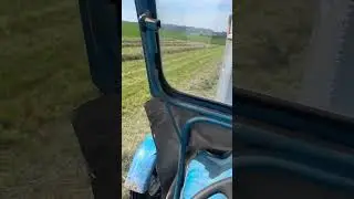 Ford 3000 Tractor harvests_hay  #Swissfarm #Farming #Haymaking  #Tractorlovers #Farmlive  #bluepower