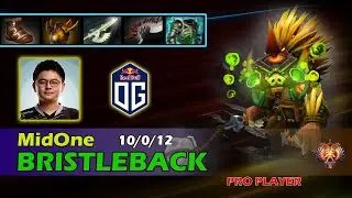 MidOne Bristleback Carry OG Pro Player - Dota 2