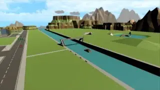 Speed Level Design - Low Poly Urban Park