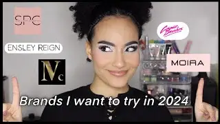 Indie makeup brands I want to try in 2024 ✨