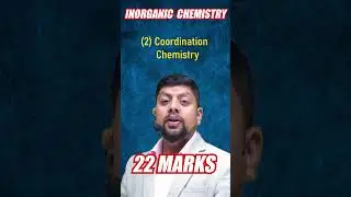 Important Topic Inorganic Chemistry For CSIR-NET 2024 #inorganicchemistry  #csirnet #chemistry