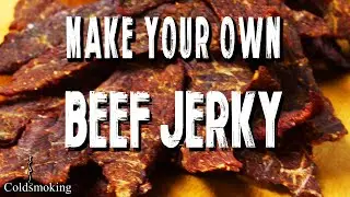 How to Make Beef Jerky - The Best Recipe with Worcestershire Sauce, Soy & Lemon