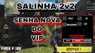 Nova senha do VIP ATUALIZADO SALINHA 2V2 s&oacute; capa #freefire 