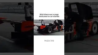 Mazda 787B Engine Start!! #mazda787b #lemans #jdm #rotary #mazdarotary #motorsport #lemans24
