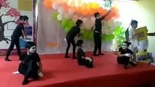 Blossoms International kids mime act  performance on Independence Day I Mime Act