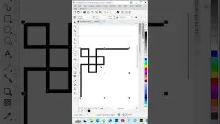 How to create a simple flat page border in CorelDRAW X7 #coreldraw #border #coreldrawtutorial