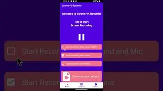 Screen 4K Recorder #screenrecorder #gamerecording #videorecorder