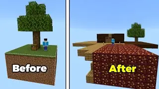 Impossible Minecraft's SKYBLOCK Challange...(3 min Rule!!)