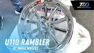 US Mags U110 Rambler Wheels Review | Staggered Fitment & Classic Muscle Style