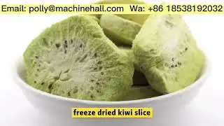 Freeze Dried Kiwi Slices & Kiwi Powder & Kiwi Granules Wholesale Price #kiwi #kiwipowder