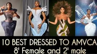 TOP 10 BEST DRESSED FOR AMVCA AWARD / 2 BEST DRESSED MEN FOR THE 11TH EDITION AMVCA 2025