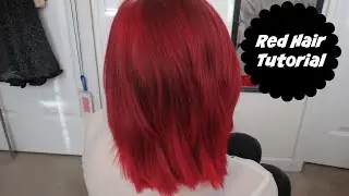 How I dyed my Hair Red | Loreal Hicolor Highlights | Alyssa Nicole |