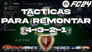 MIS TACTICAS PARA REMONTAR PARTIDOS Y LLEGAR A RANGO 1 | TACTICAS DE MI 4321 EN FC 24 ULTIMATE TEAM