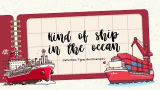 Learning Media - Kind of Ship in the Ocean