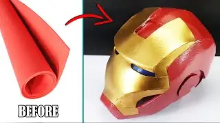 Fazendo o Capacete do Homem de Ferro Usando Papel EVA