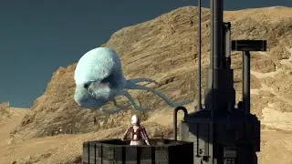 Alien Tadpole Squid designed with artificial intelligence
