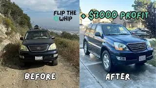 This Lexus GX470 Flip Made More Profit Than Expected! Flip The Whip Ep.1