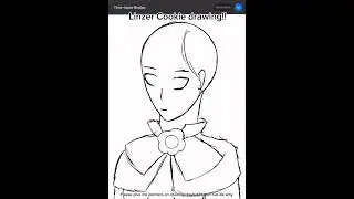 linzer cookie drawing // ALNST music bc its my new obsession // #crk #crkfanart #fyp #cookierun