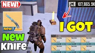 OMG! I got New Knife 🥶 in PUBG METRO ROYALE 