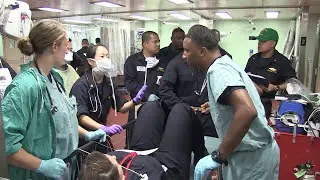 Life Aboard USNS Mercy as a hospital corpsman