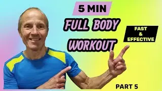 Full body home workout | 5 minutes only | Quick & Effective Home Exercise 🏠