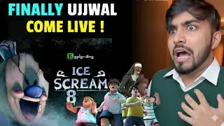 FINALLY UJJWAL COME BACK LIVE | techno gamerz play minecraft | techno gamerz horror video | ujjwal 