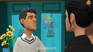 Conversation between sales man and customer at flower shop | Learn English by listening