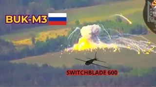 Russian BUK-M3 destroyed in Kursk Oblast by Switchblade 600